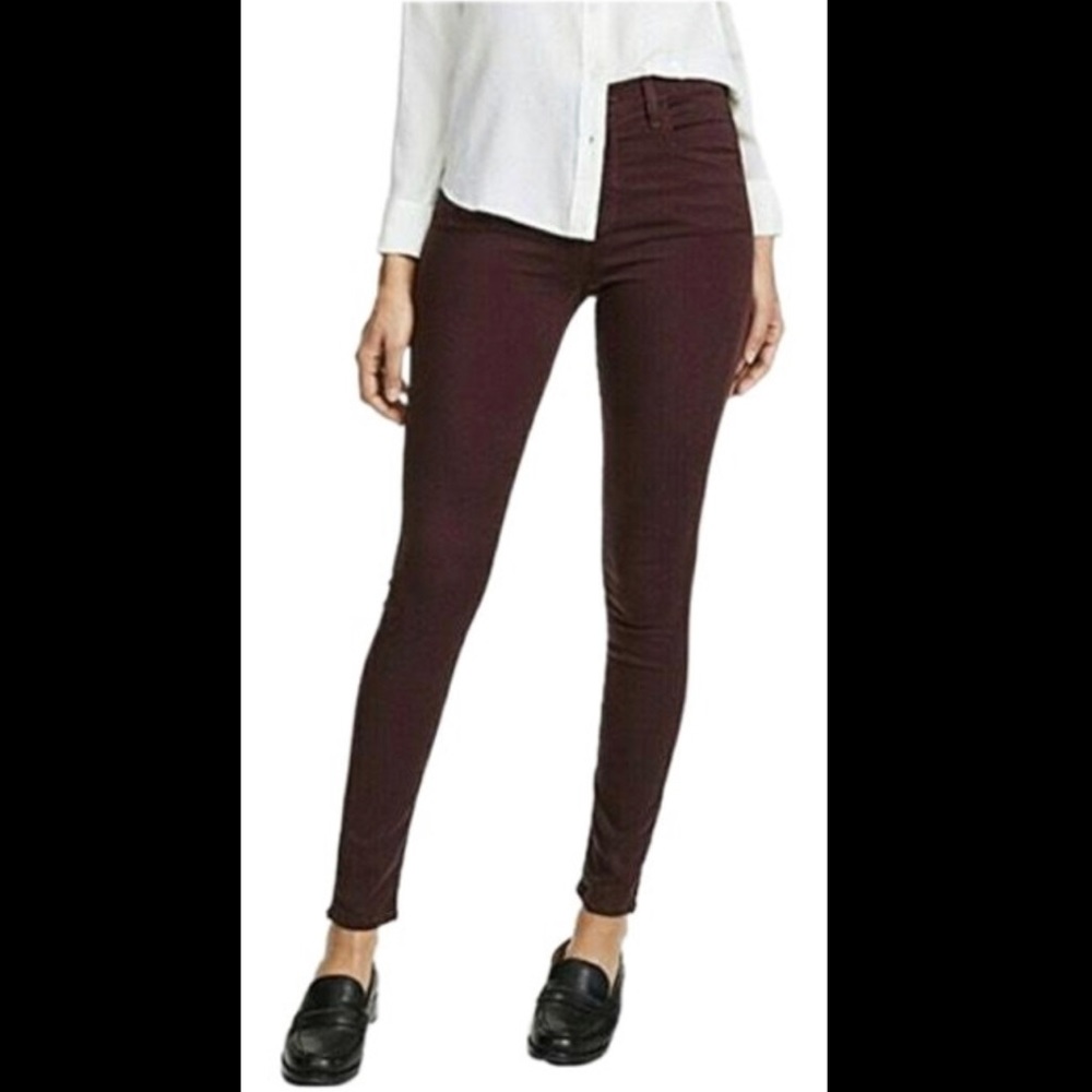 J Brand - Skinny Jeans - Color Wine - Size 24